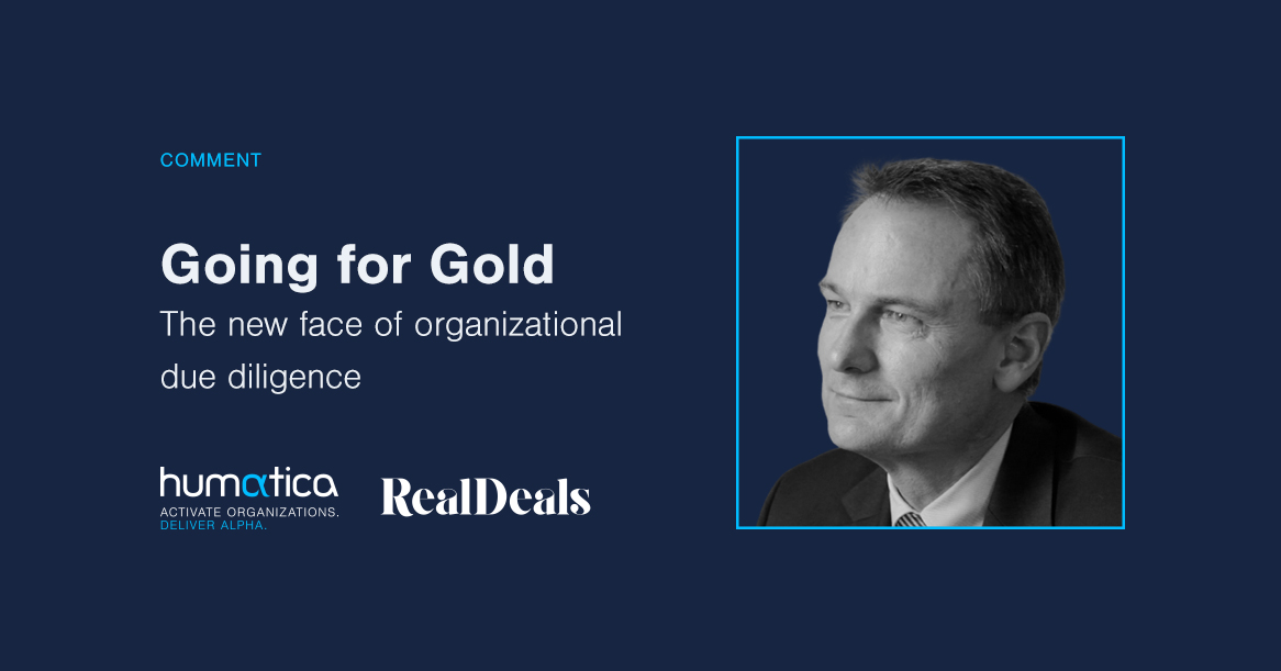 Going for gold – The new face of organizational due diligence