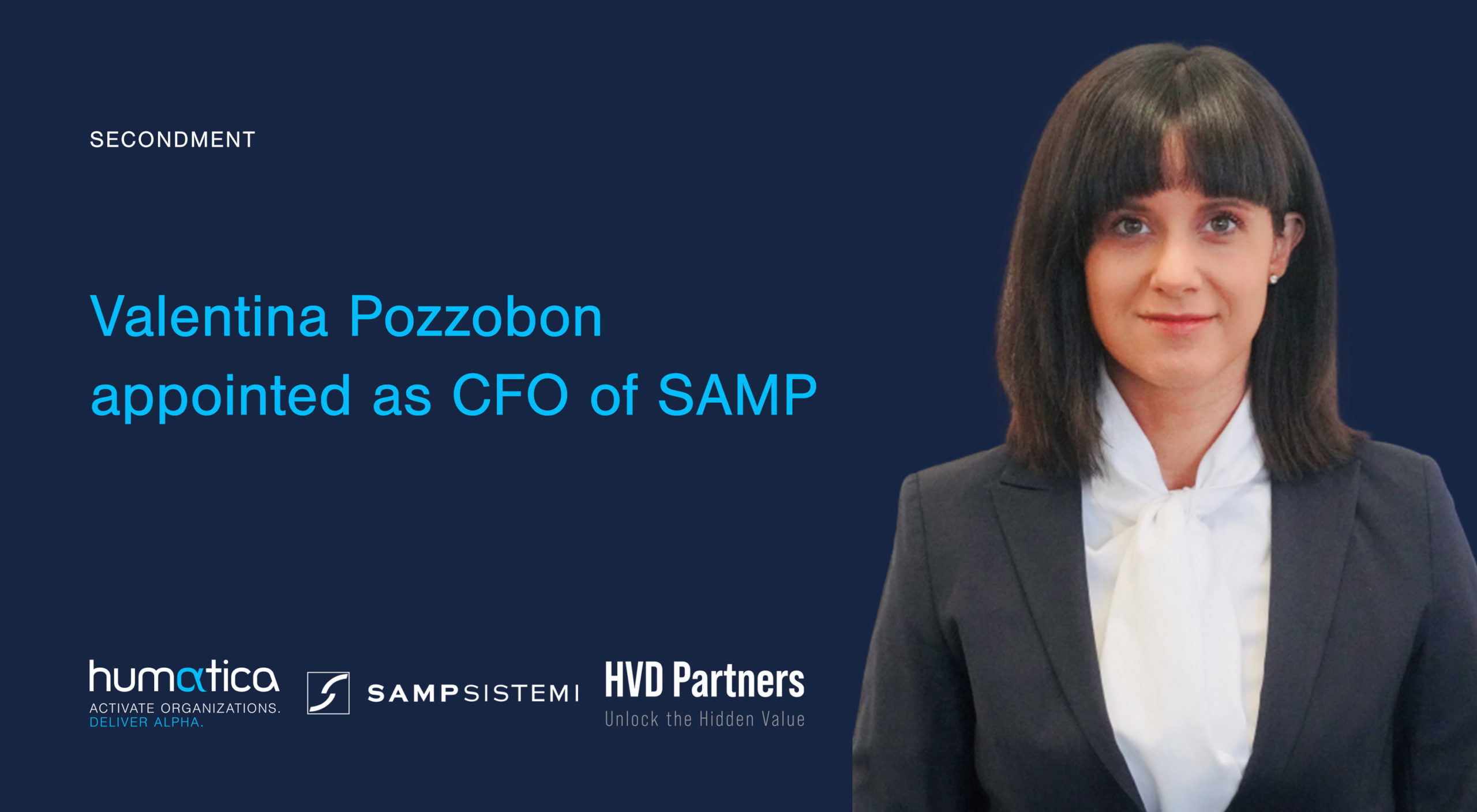 Valentina Pozzobon appointed as CFO of SAMP