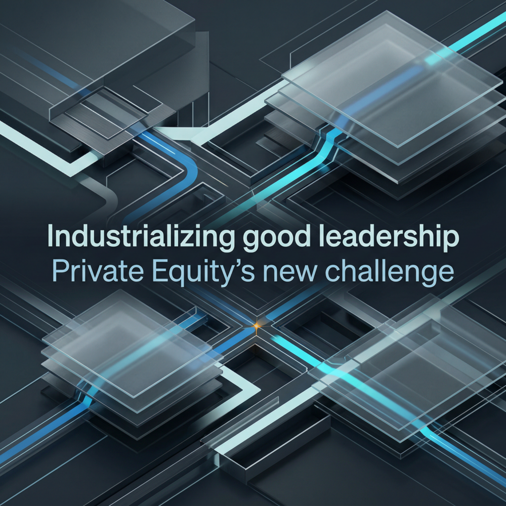 Industrializing good leadership – Private Equity’s new challenge